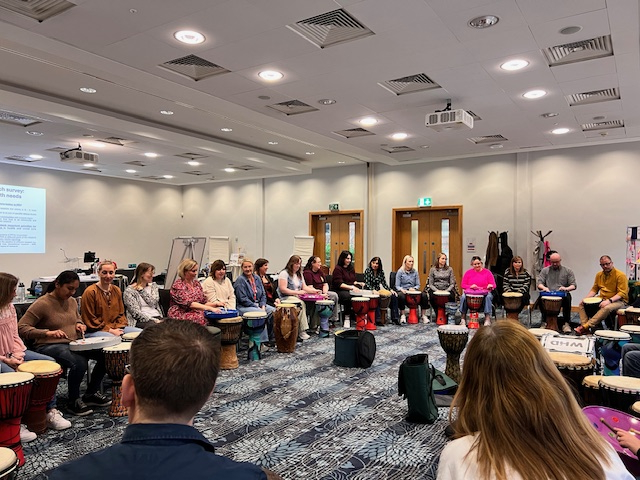 NICRF and iREACH Health team members take part in a teambuilding 